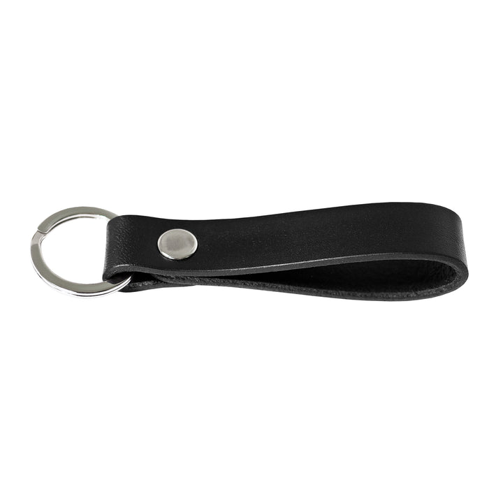 Leather Keyrings Black