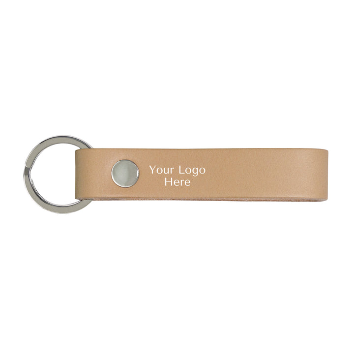 Leather Keyrings Camel