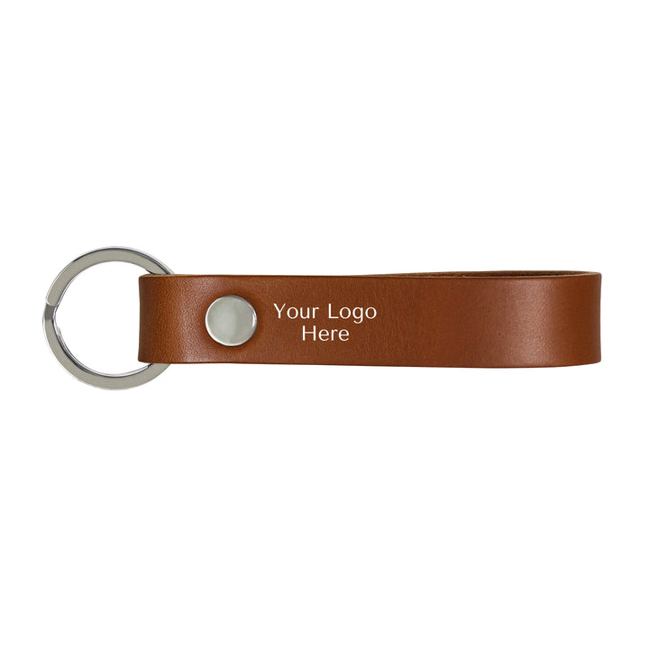 Leather Keyrings Tan