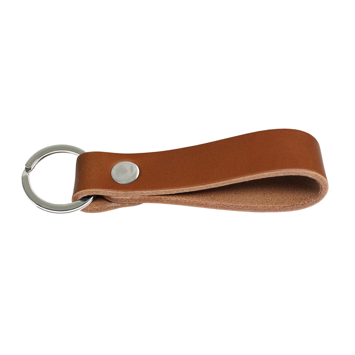 Leather Keyrings Tan