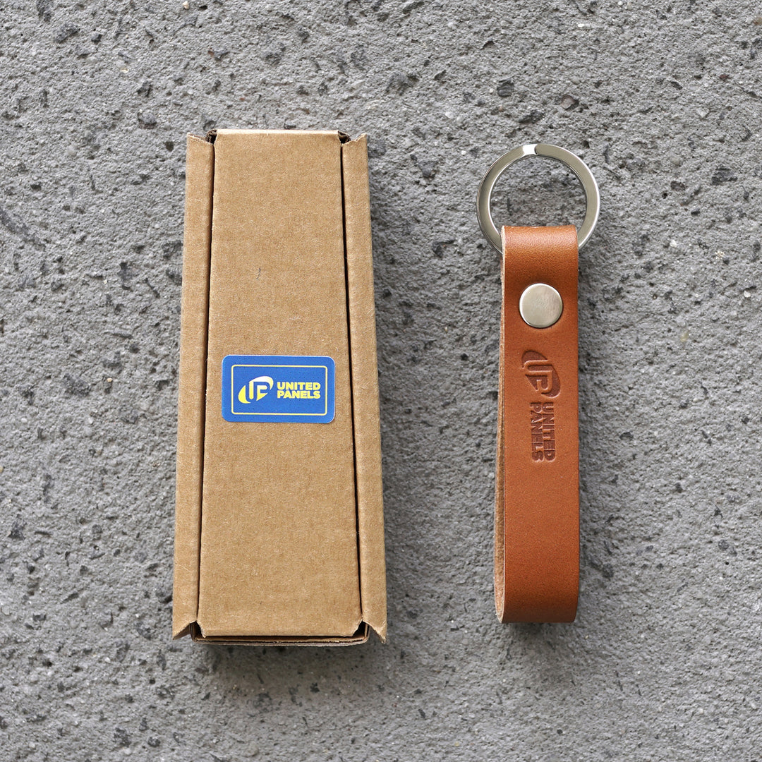 Executive Key Rings Leather Keyrings Tan – Luxury Corporate Gifts