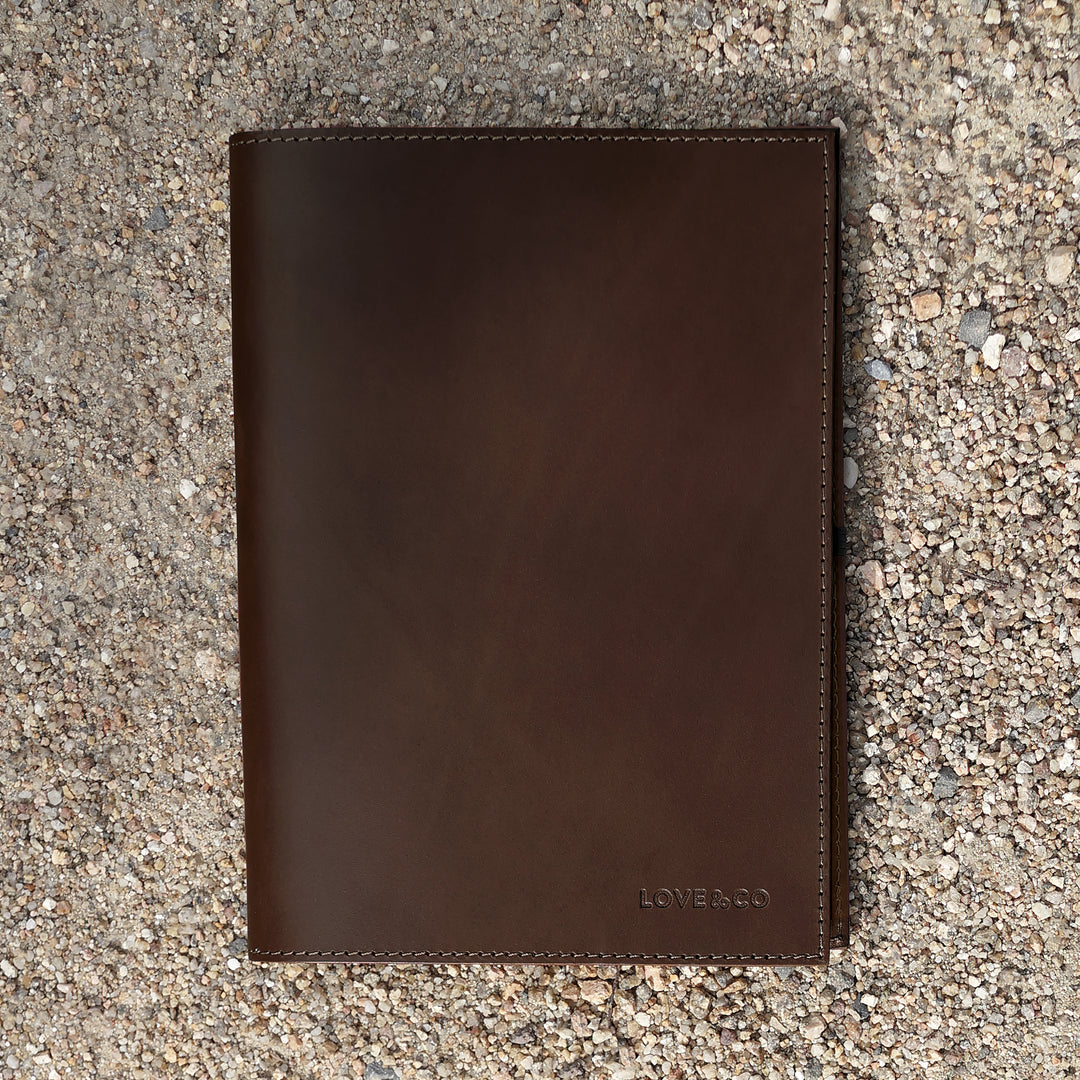 A5 Brown Leather Notebooks