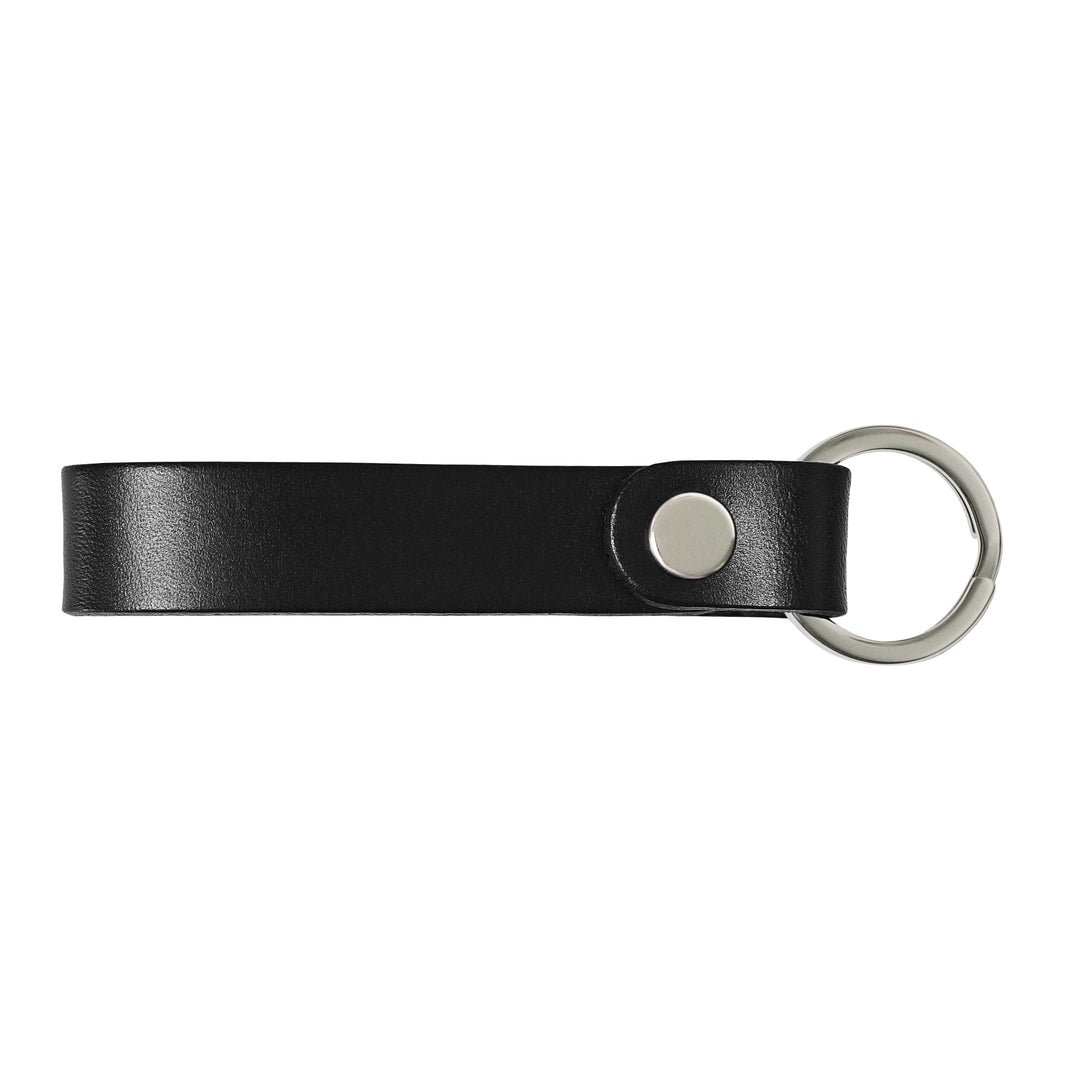 Leather Keyrings Black