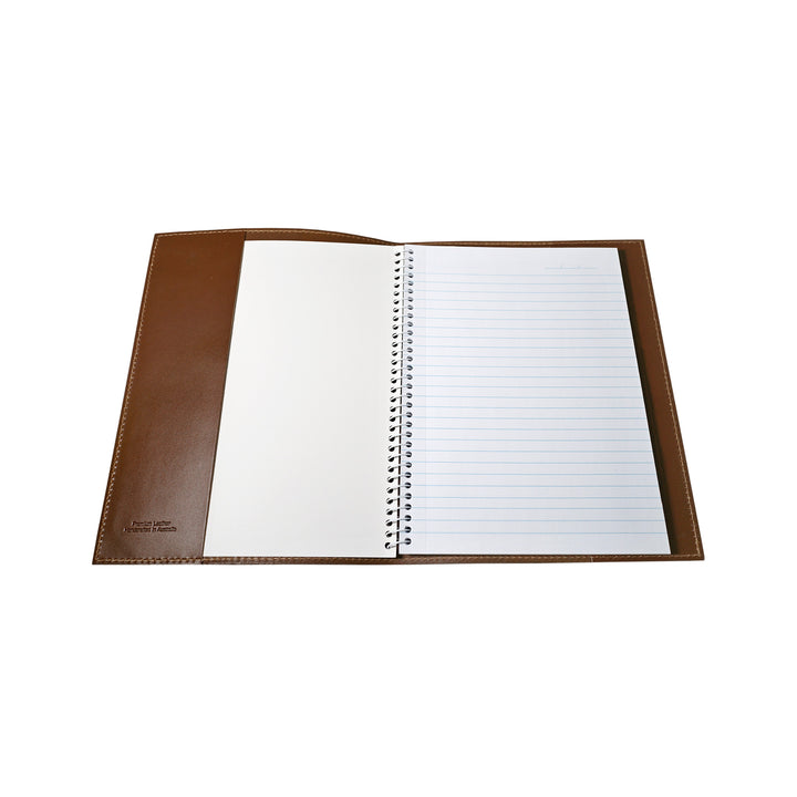 A5 Tan Leather Notebooks