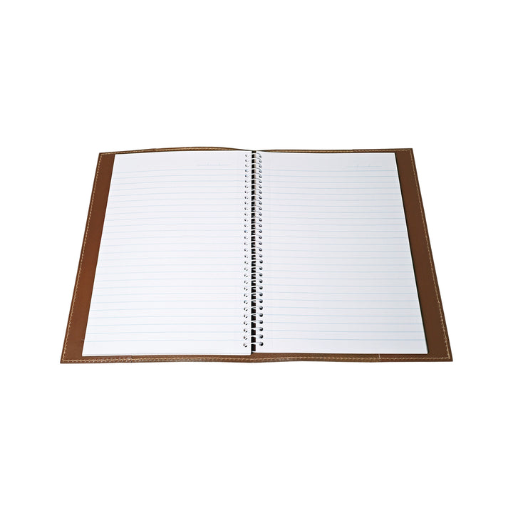 A5 Tan Leather Notebooks